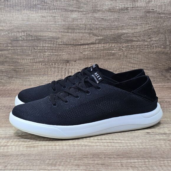 REEF SwellSole Neptune Men\'s Size 12 Black White Lace Up Knit Comfort Shoes main image 7